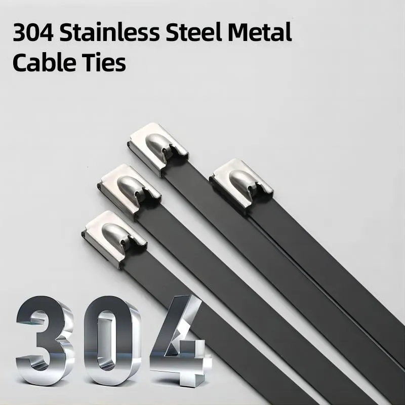 Coated stainless steel cable ties Coated stainless steel cable ties